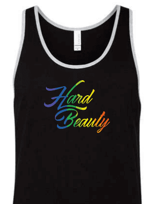 HardBeauty Unisex Pride Tank (Black and Gray)