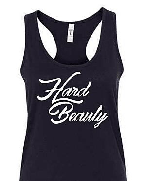 HardBeauty Racerback Tank (Black)