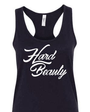 HardBeauty Racerback Tank (Black)