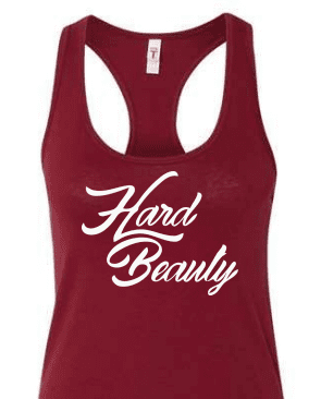 HardBeauty Racerback Tank (Brick Red)