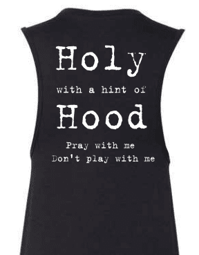 Holy-Hood Muscle Tank (Black)