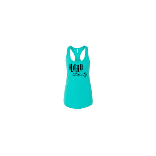 OG HardBeauty Racerback Tank- Blue