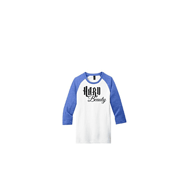 OG HardBeauty Baseball Tee- Blue