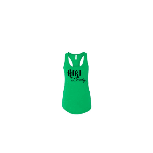 OG HardBeauty Racerback Tank- Green