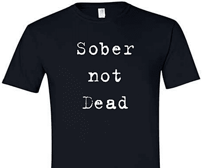 Sober Not Dead T-Shirt (Black)