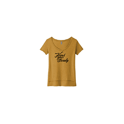 Women's Festival Tee- Antique Gold