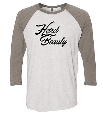 HardBeauty Baseball Tee (Gray)